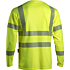 42481Y Yellow safety t-shirt, long sleeve