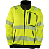 Hi-vis strikket jakke 4355Y+