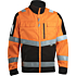 6134 Sikkerhedsvest hvid-orange