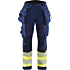 7114 Women's Hi-Vis softshell trousers