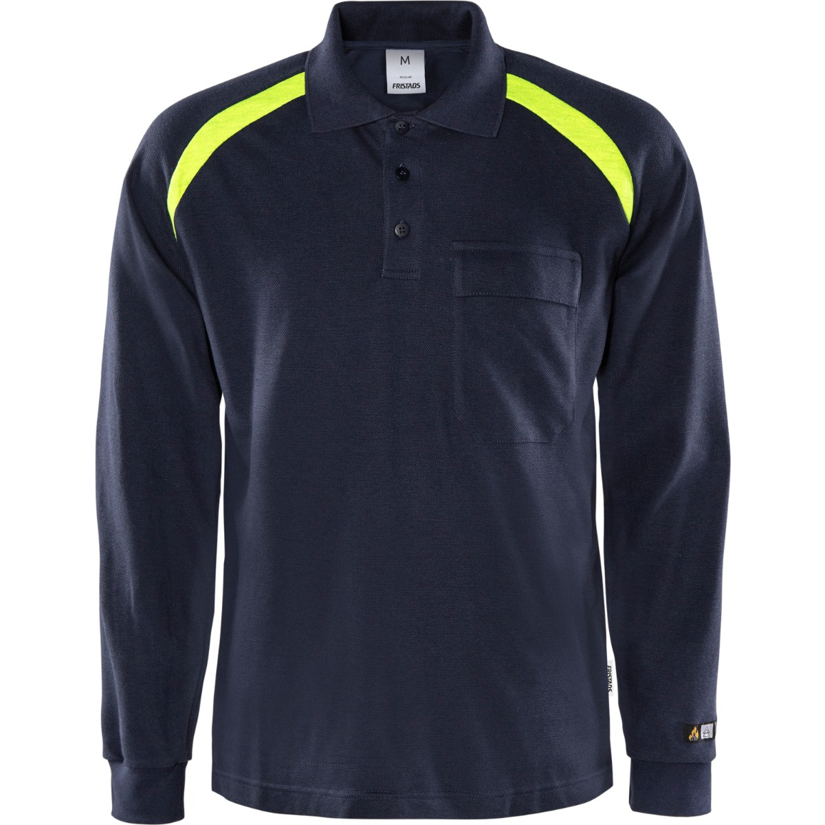 Flamestat langærmet Poloshirt 784
