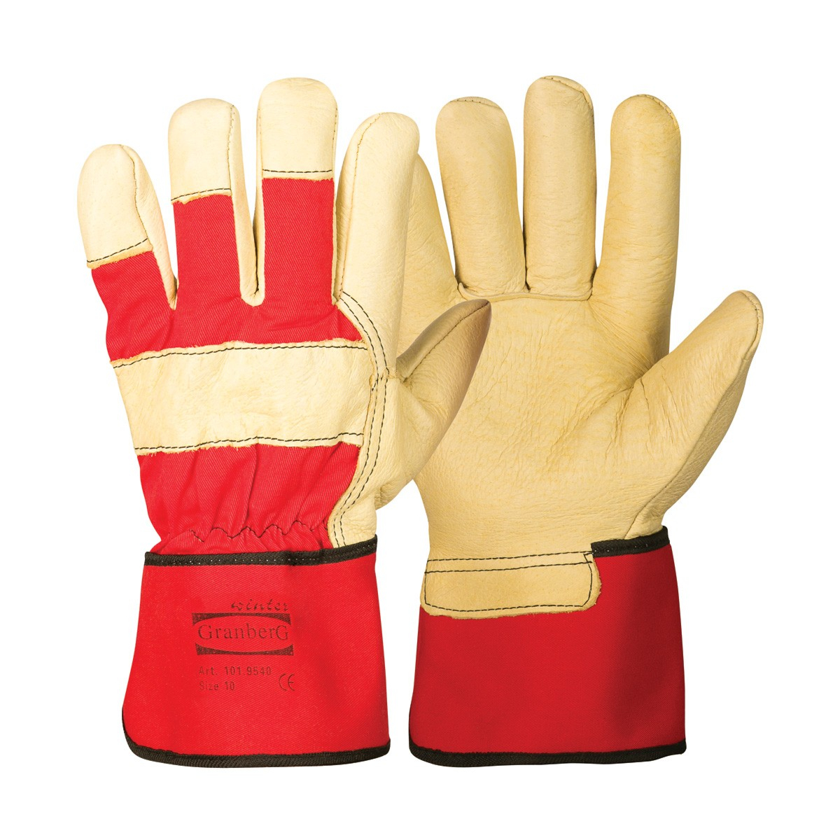 Arbejds vinterhandsker, 6 par