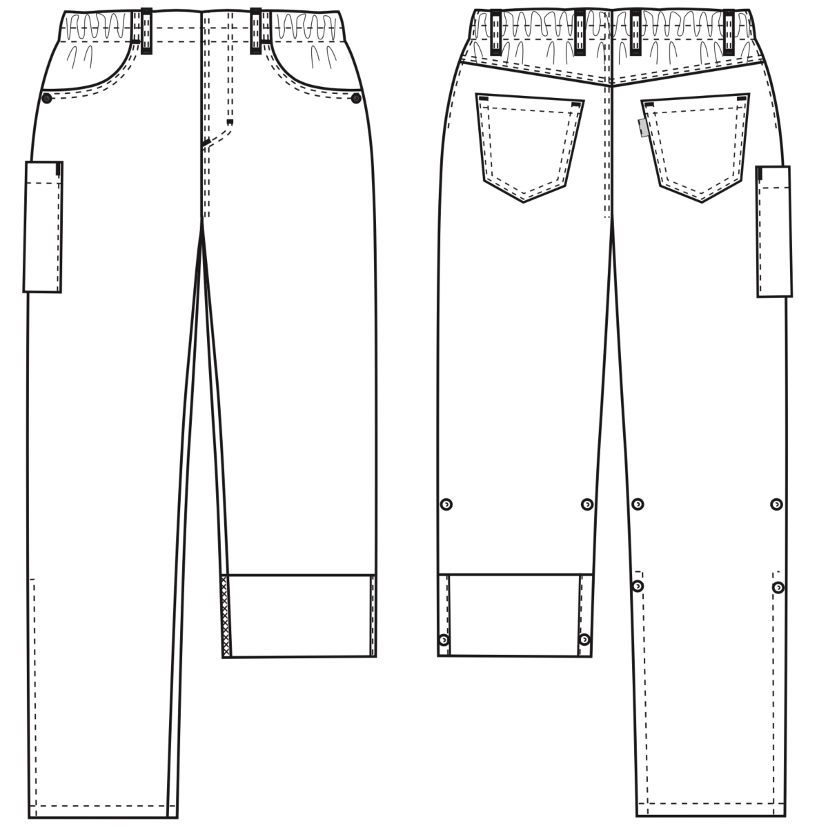 Jeans, PULL-ON, 190 G/M², Super Cool