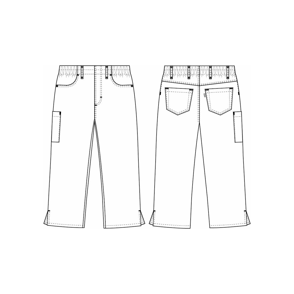 Pull-On Capri Jeans, Super cool