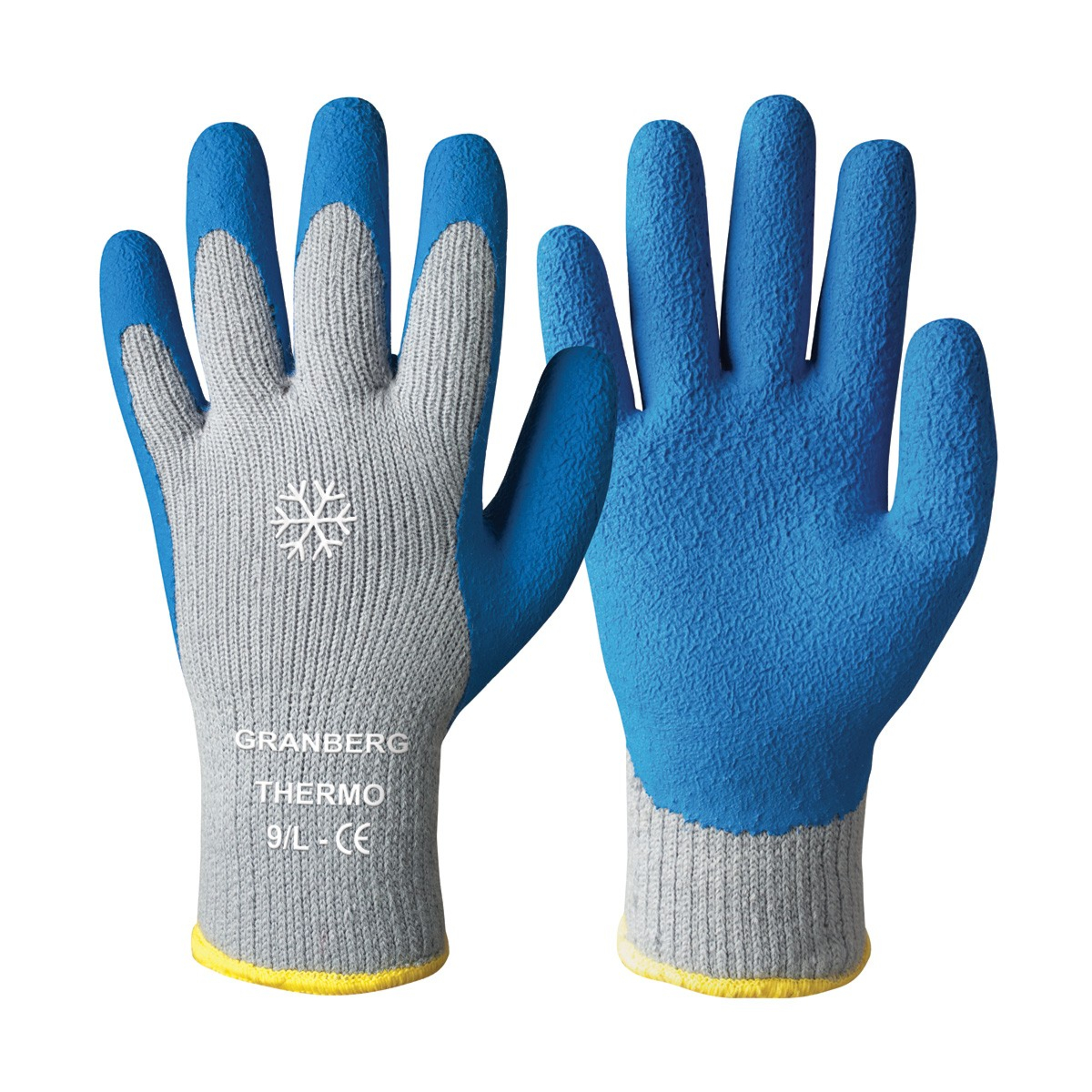 Strikkede vinterhandsker, 12 par