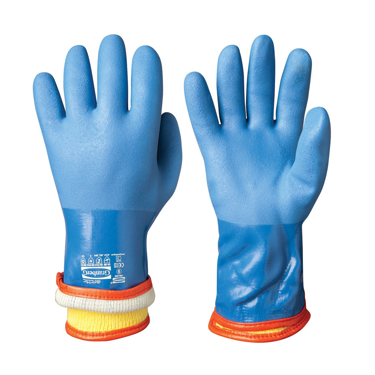 Vinyl/PVC kemikalieresistente vinterhandsker Chemstar®, 10 par