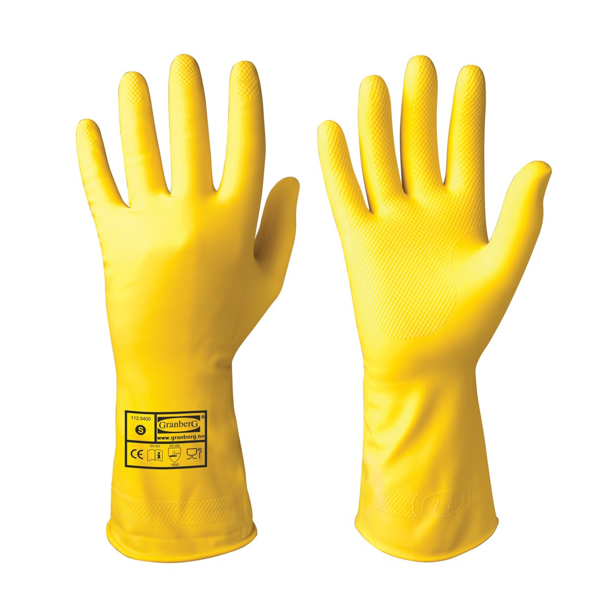 Latex husholdningshandsker, 12 par