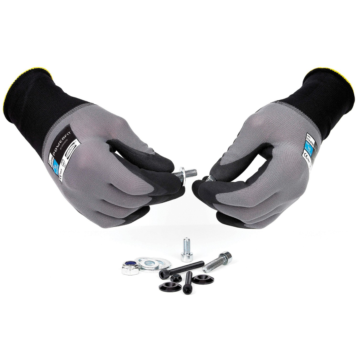 Monteringshandsker, Oeko-Tex® 100 Godkendt detaljeret, 12 par