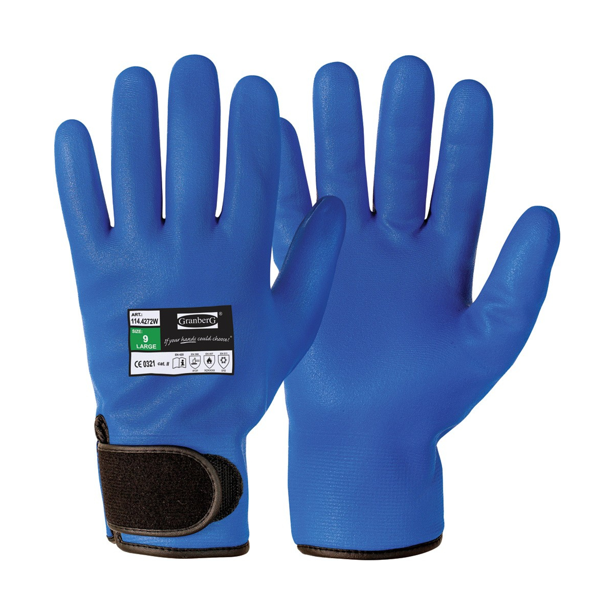 Montering af vinterhandsker Liner, 12 par