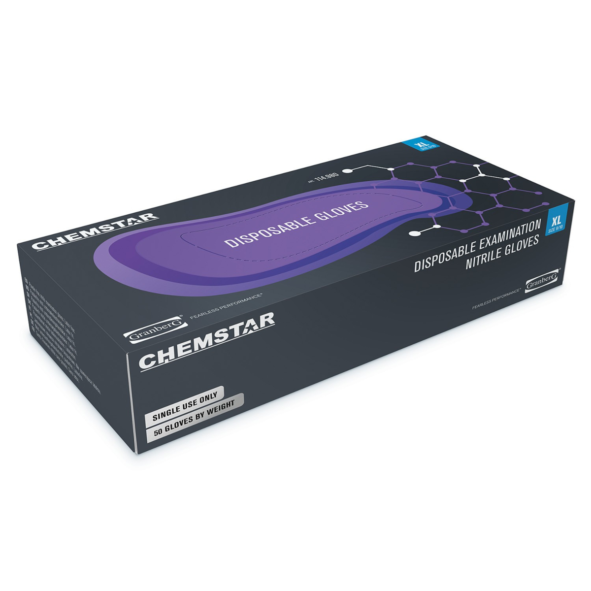 Kemikalieresistente engangshandsker Chemstar®, 10 par
