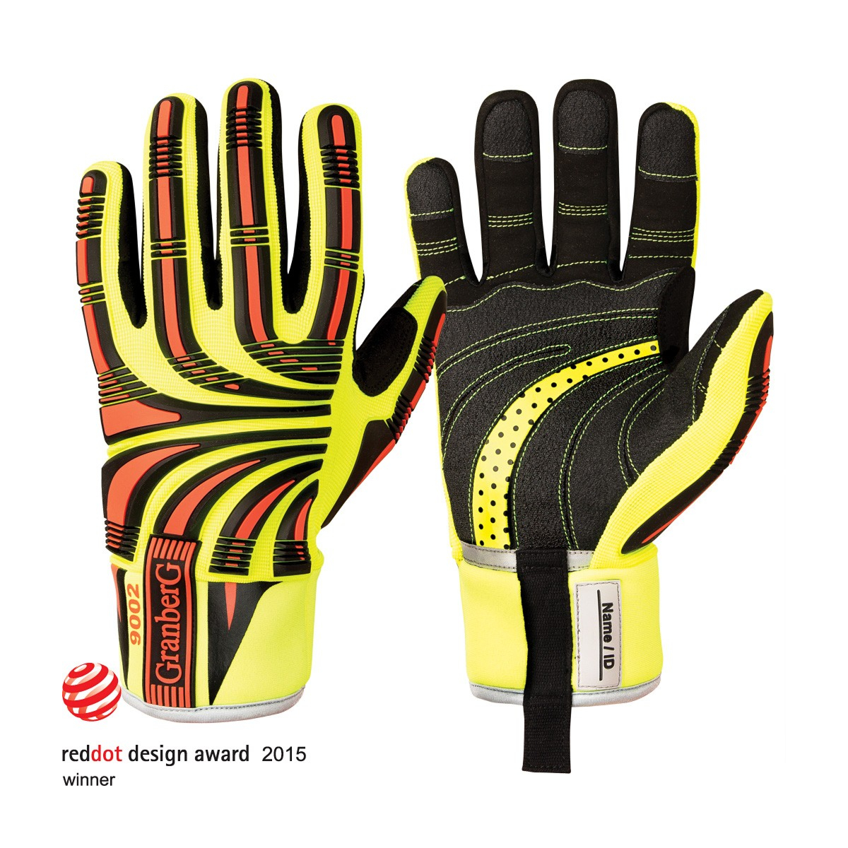 Cut D Impact Hi-Viz™ beskyttelseshandsker
