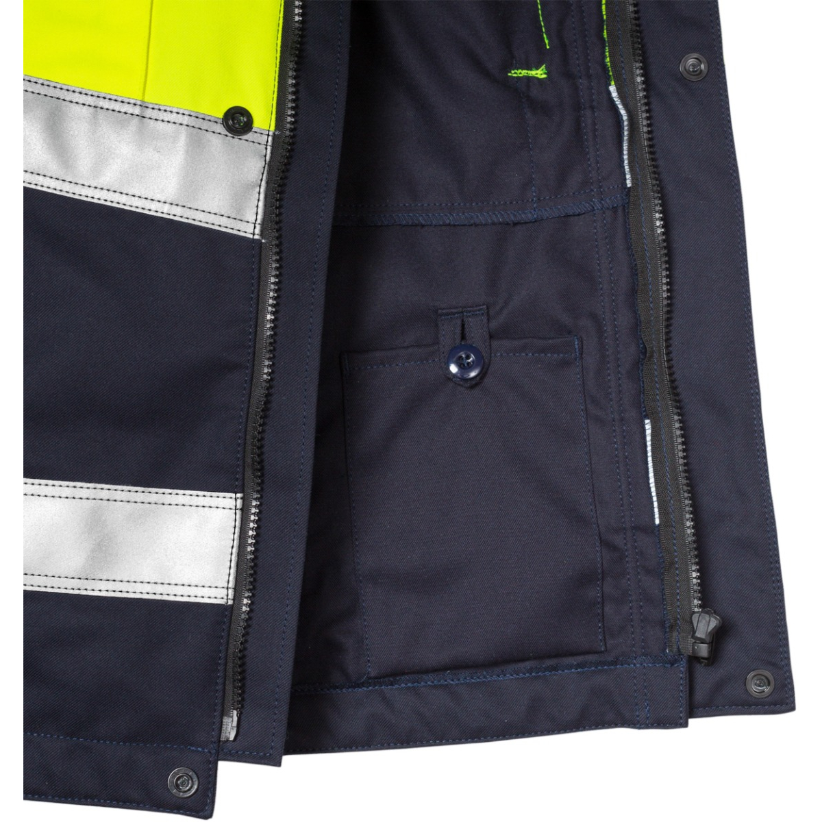 Flamestat Hi Vis Jakke kl.2 4176