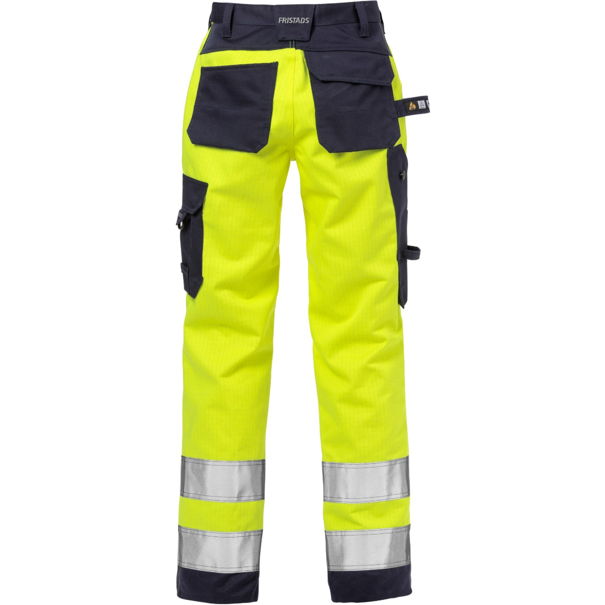 Flame Hi Vis håndværker bukser dame kl.2 2589