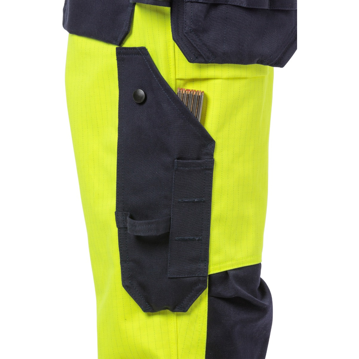 Flame Hi Vis håndværker bukser dame kl.2 2589
