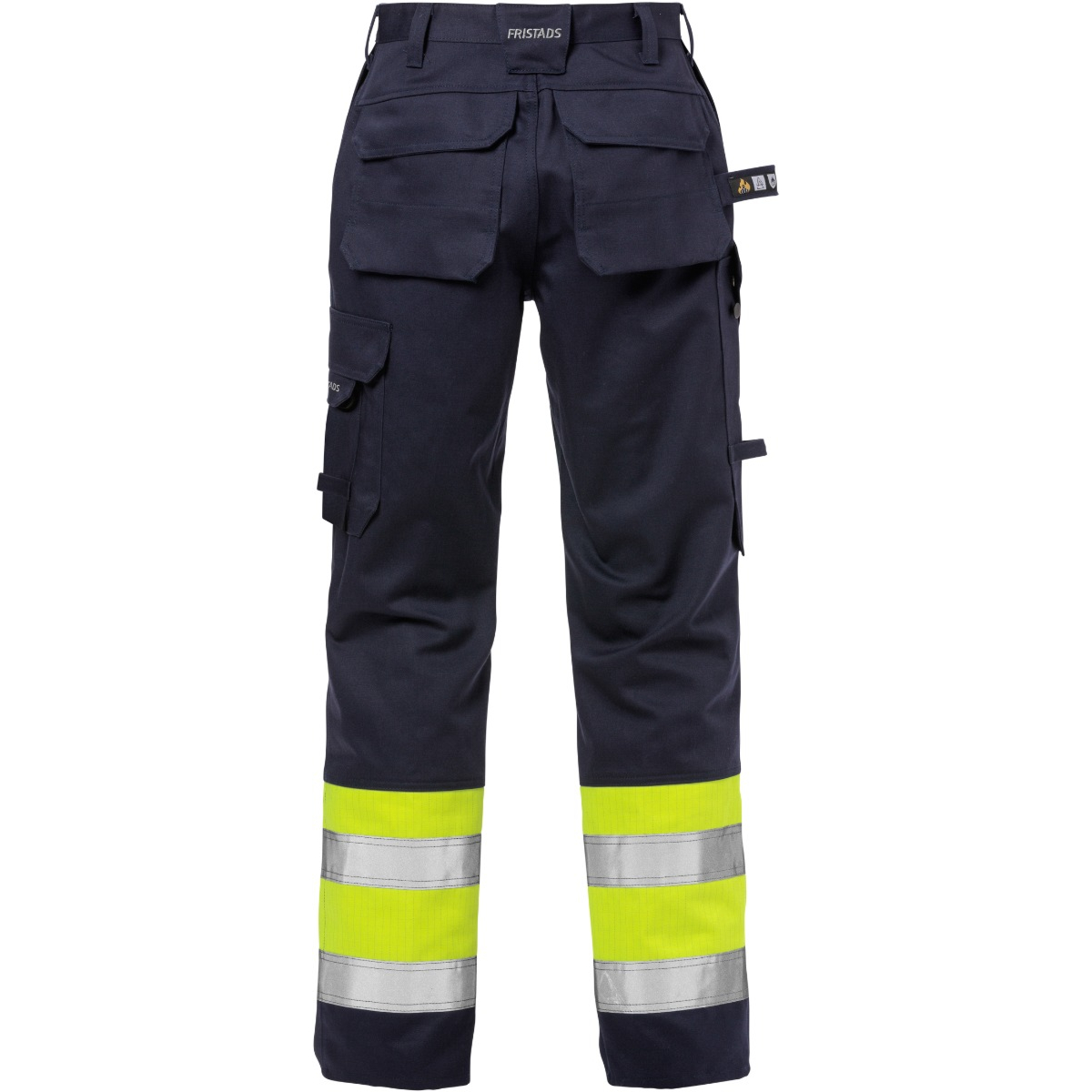 Flame Hi Vis bukser dame kl.1, 2591 FLAM