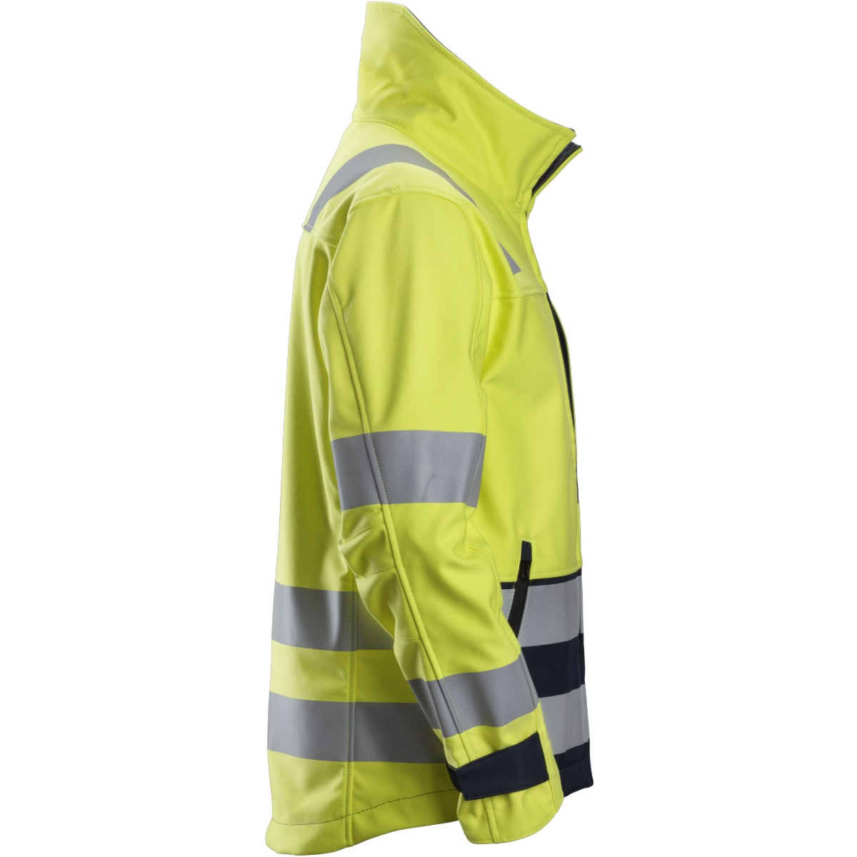 Flammehæmmende High-Vis softshelljakke, klasse 3