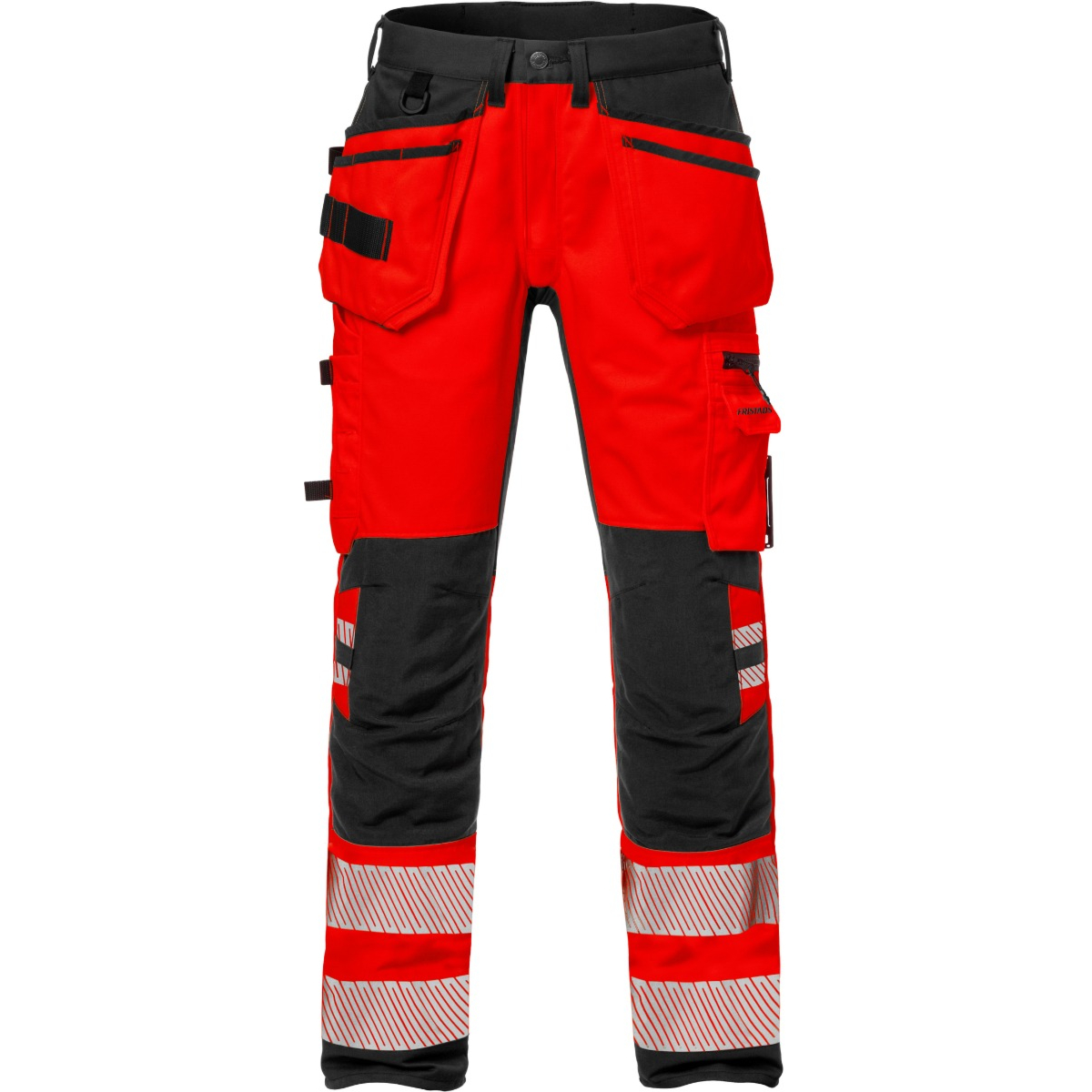 Hi Vis håndværker stretch bukser kl.2 2707