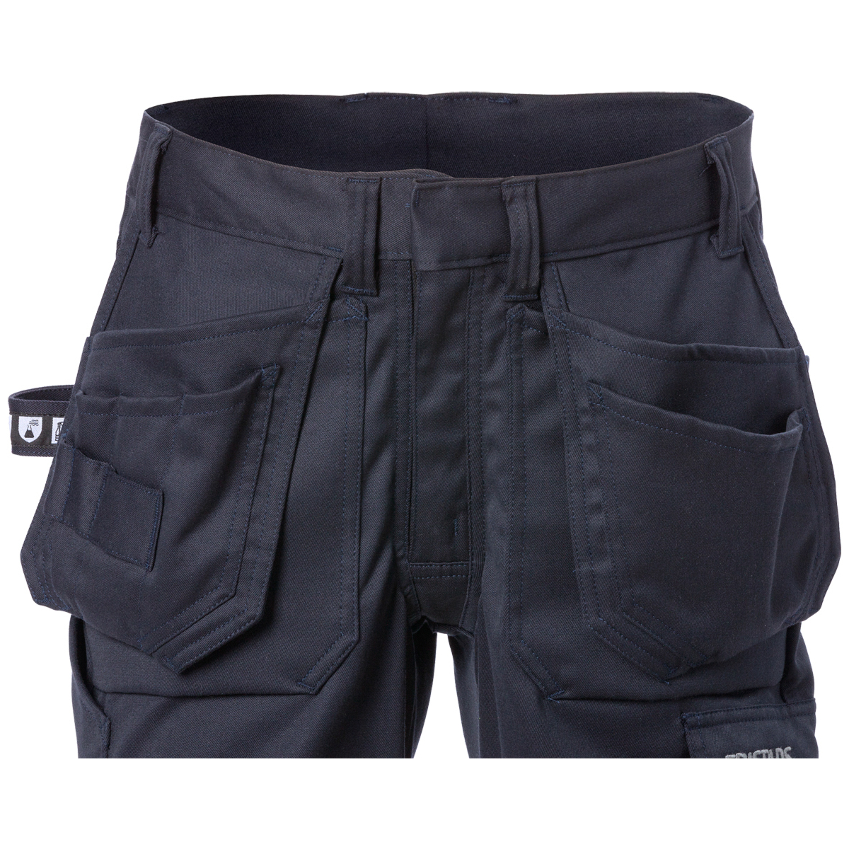 Flamestat Hi Vis håndværker stretchbukser kl.1 2171 dame