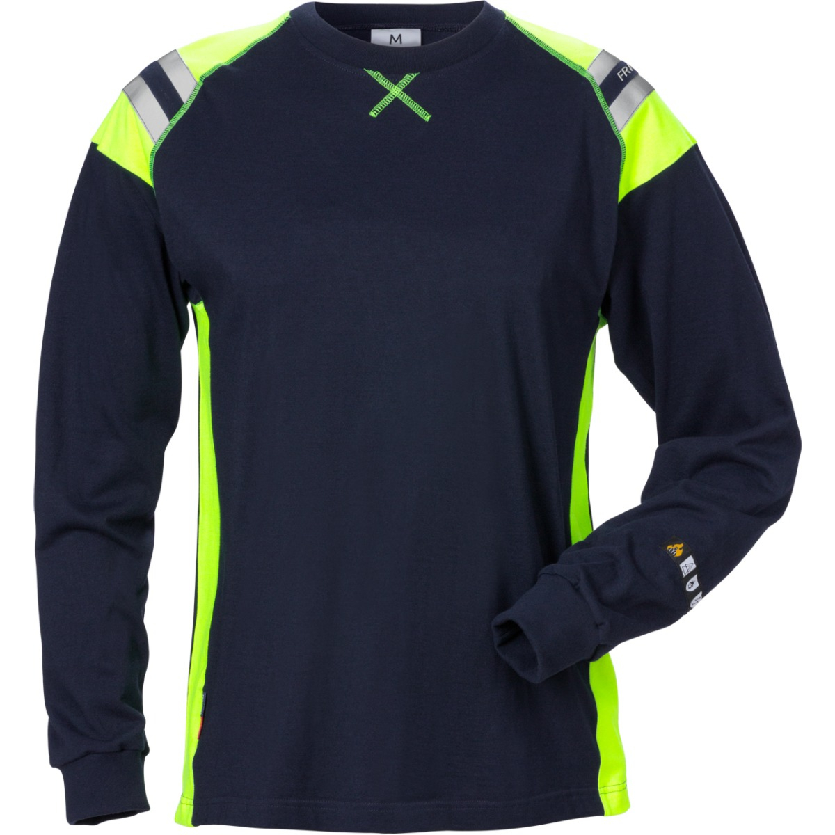 Flamestat langærmet T-shirt dame 7098