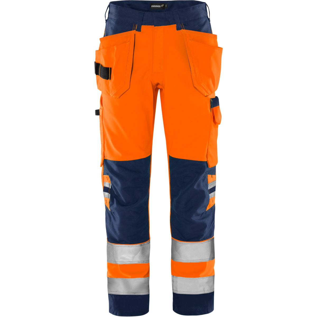 High vis Grønne håndværkerbukser klasse 2 2641 GPLU