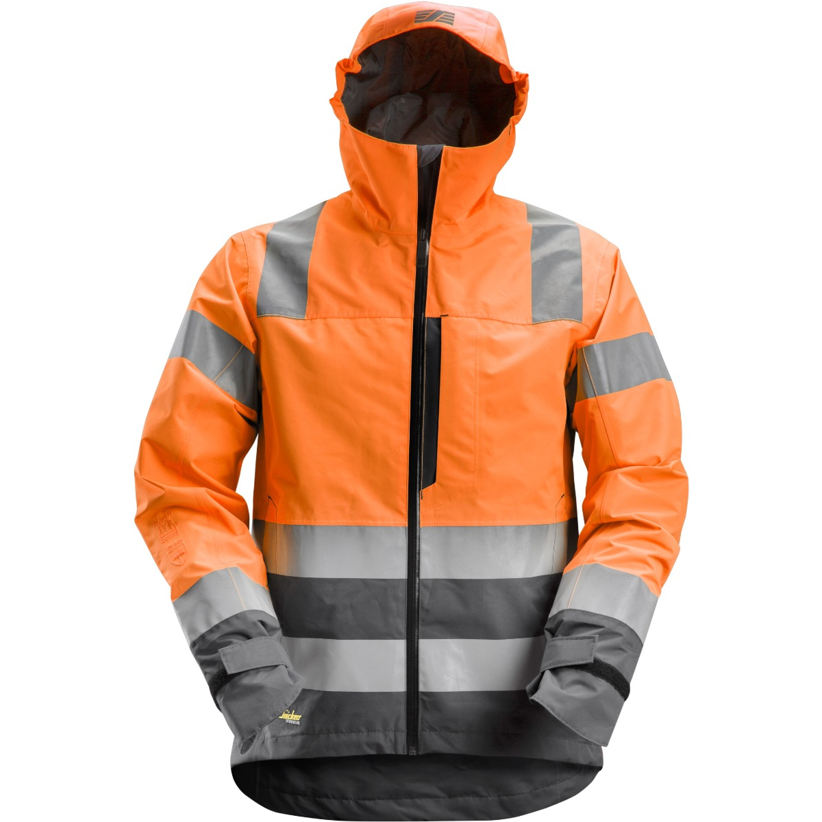 High-Vis vandtæt skaljakke, klasse 3
