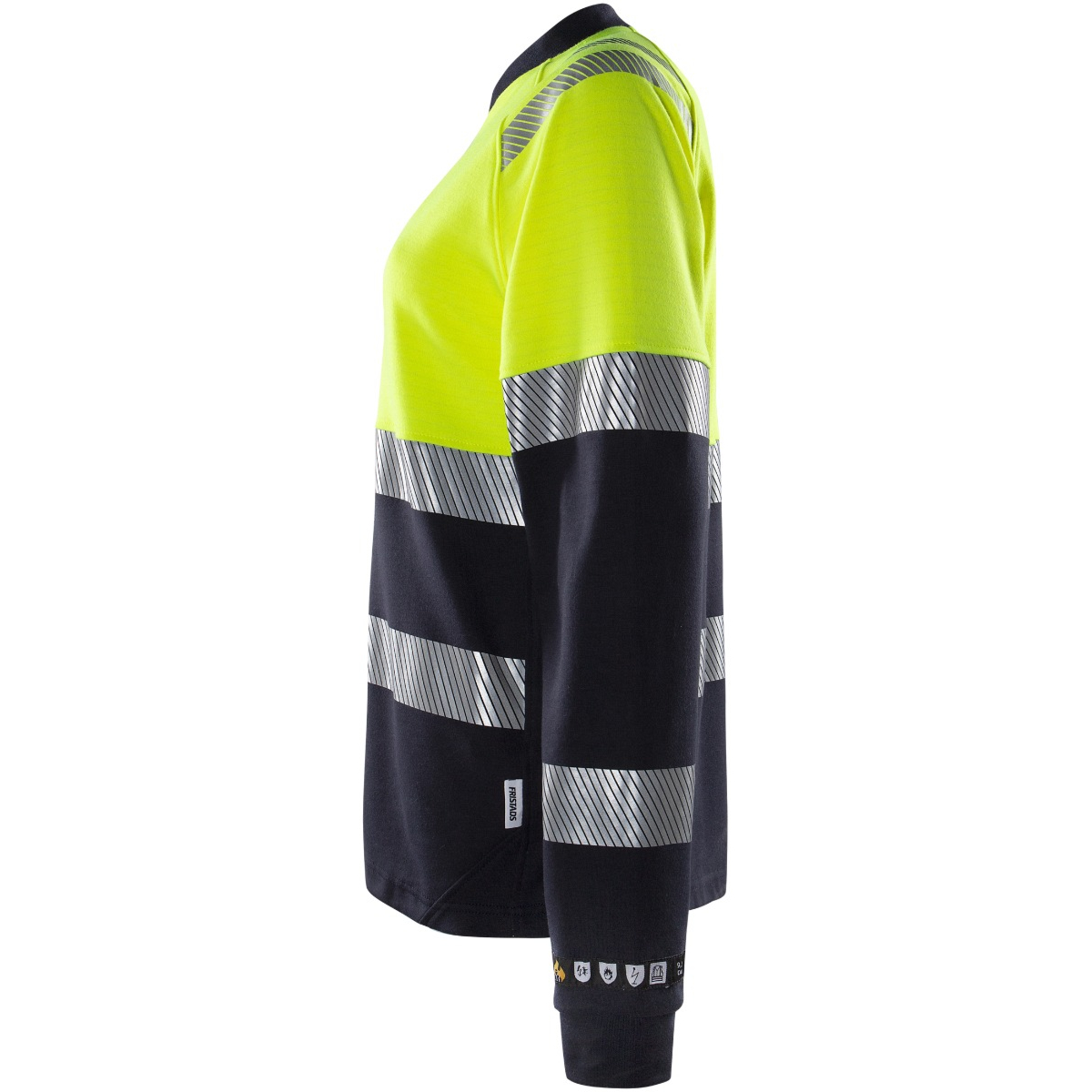 Flamestat high vis langærmet t-shirt dame kl.1 7108 TFL