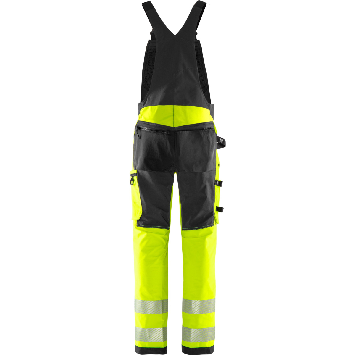 High vis Green stretch bib'n'brace klasse 2 1031 GSTP