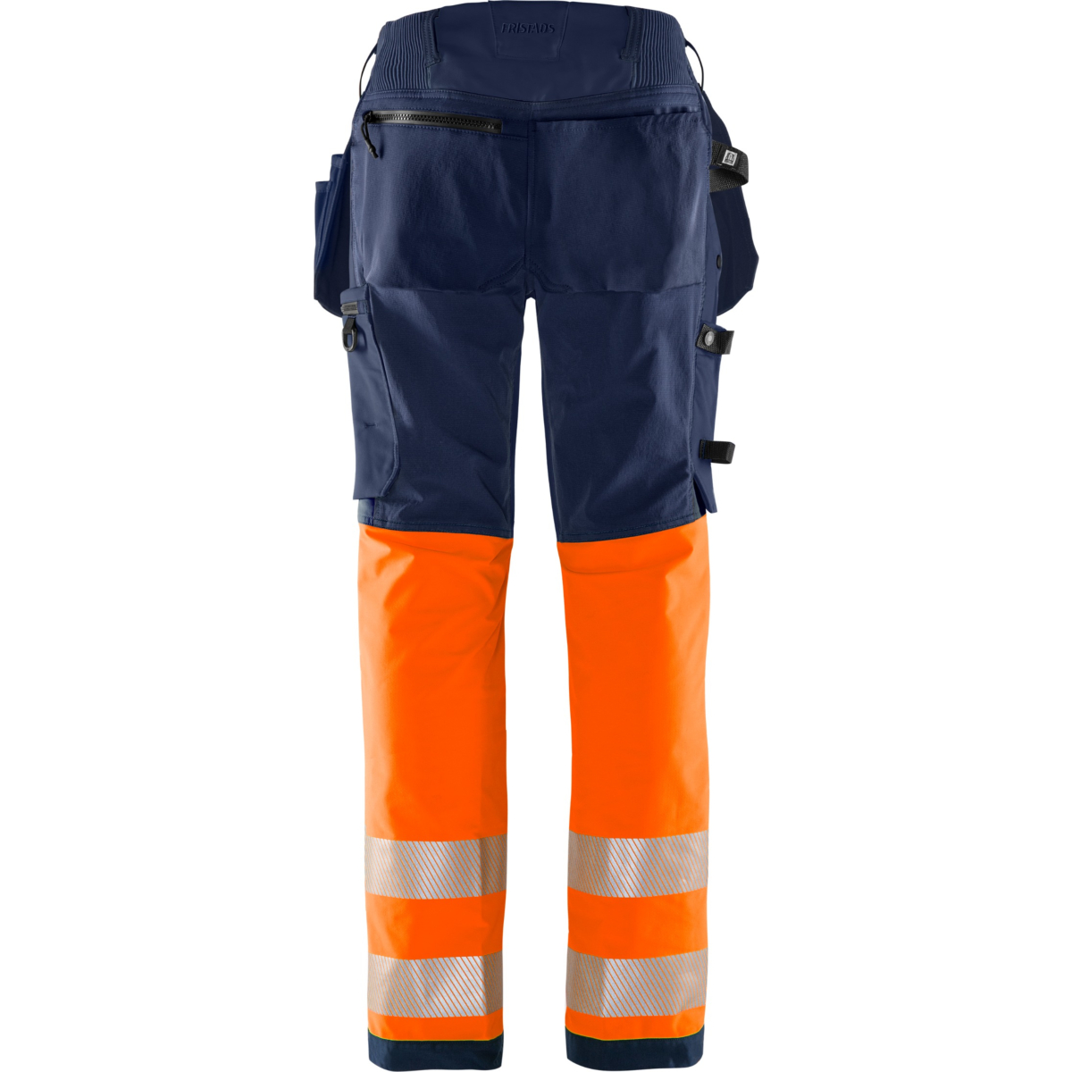 Høj vis Grøn håndværker stretch bukser dame klasse 1 2663 GSTP