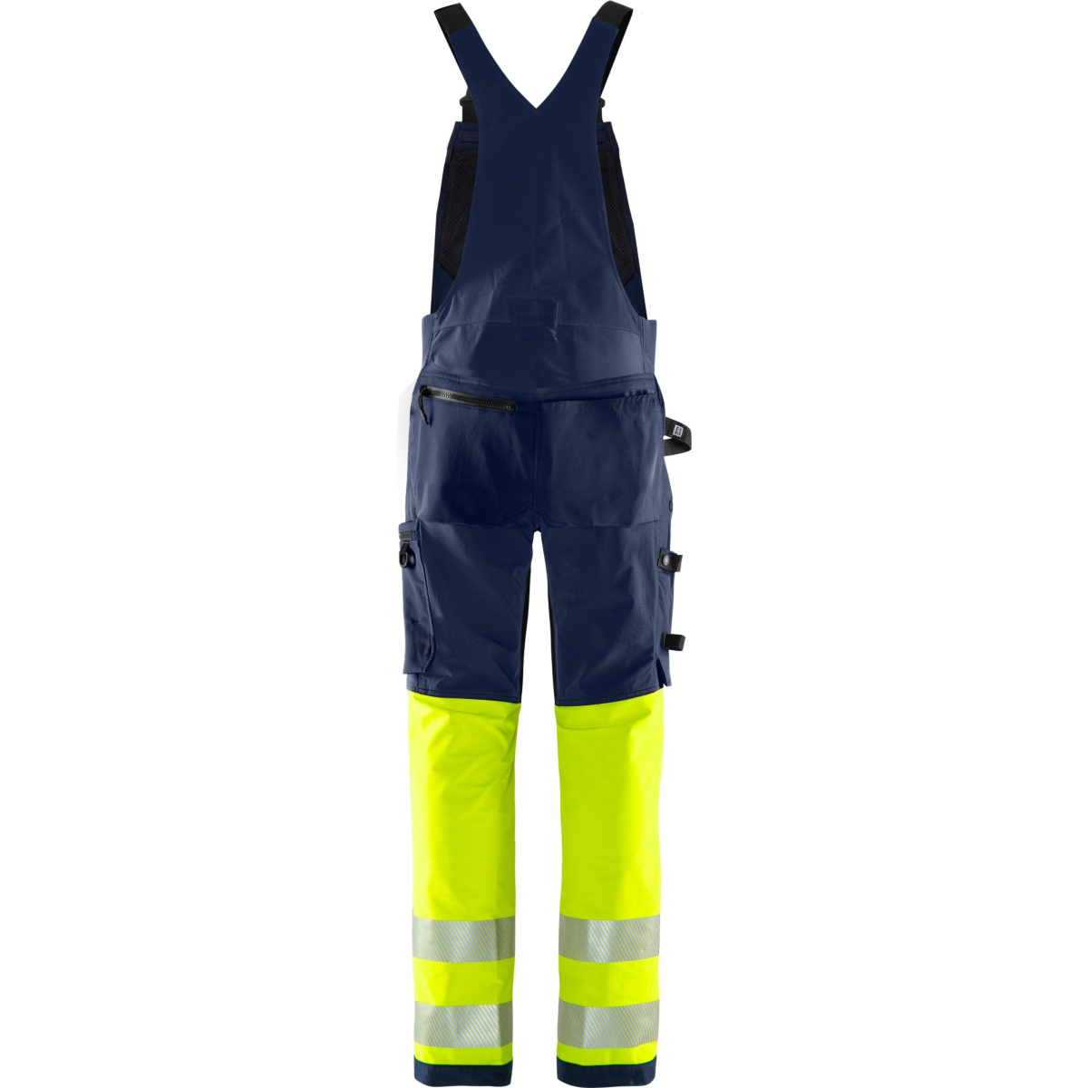 High vis Green stretch bib'n'brace klasse 1 1032 GSTP