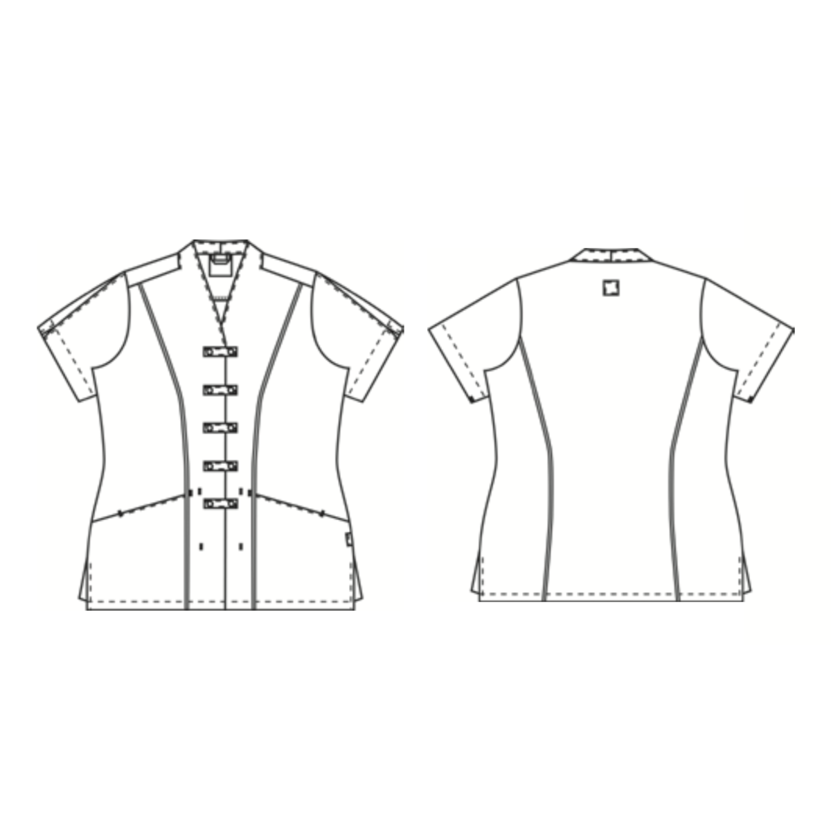 Dametunika m. stretch, Wellness