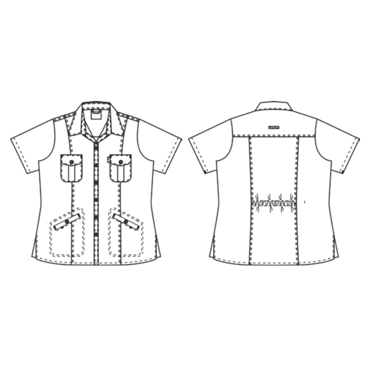 Casual dametunika/skjorte, Fresh