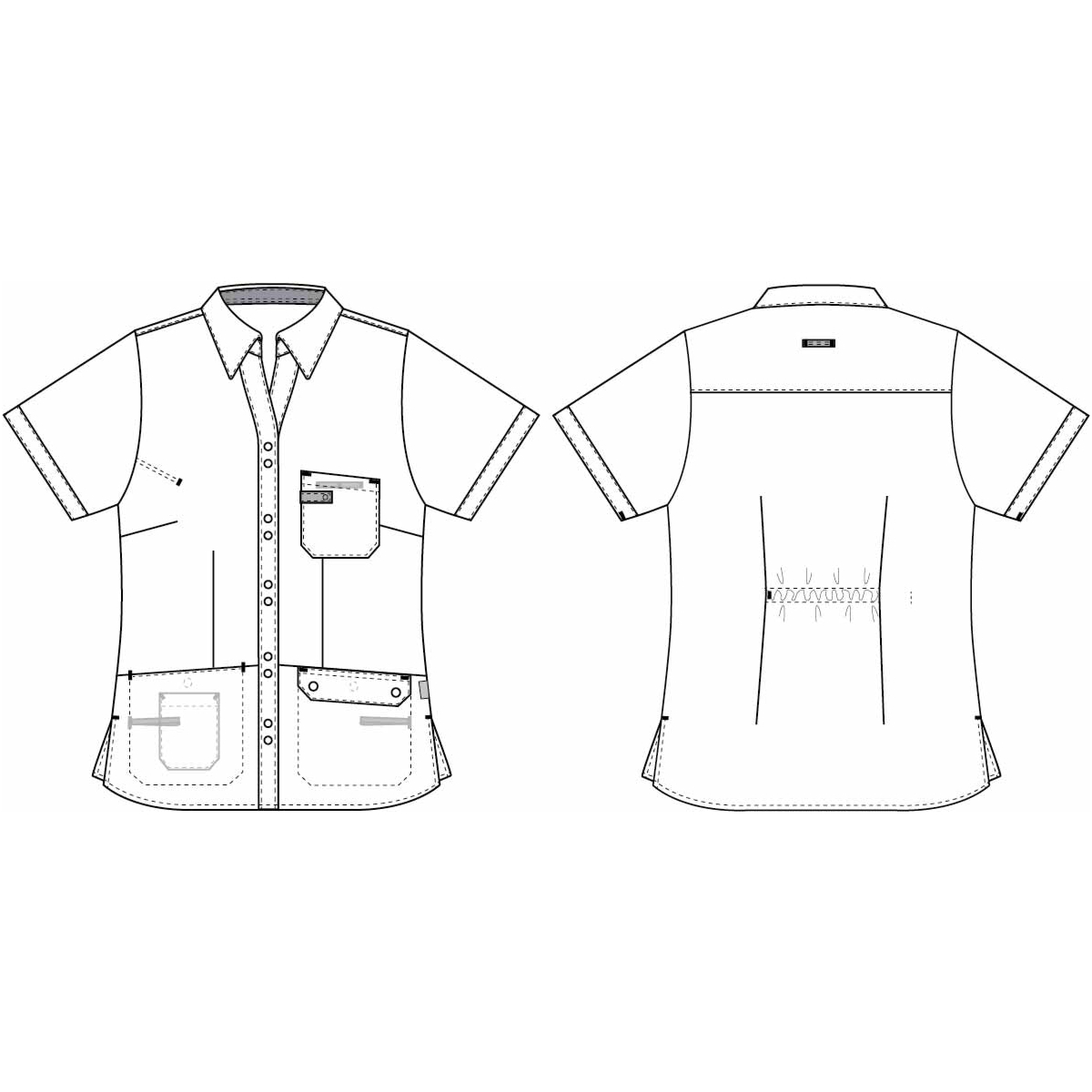 Casual Dametunika/skjorte Picnic