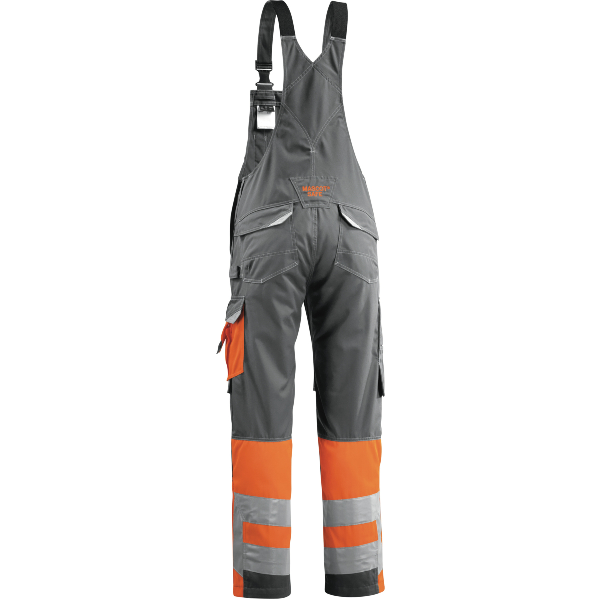 Hängselbyxor med knäfickor