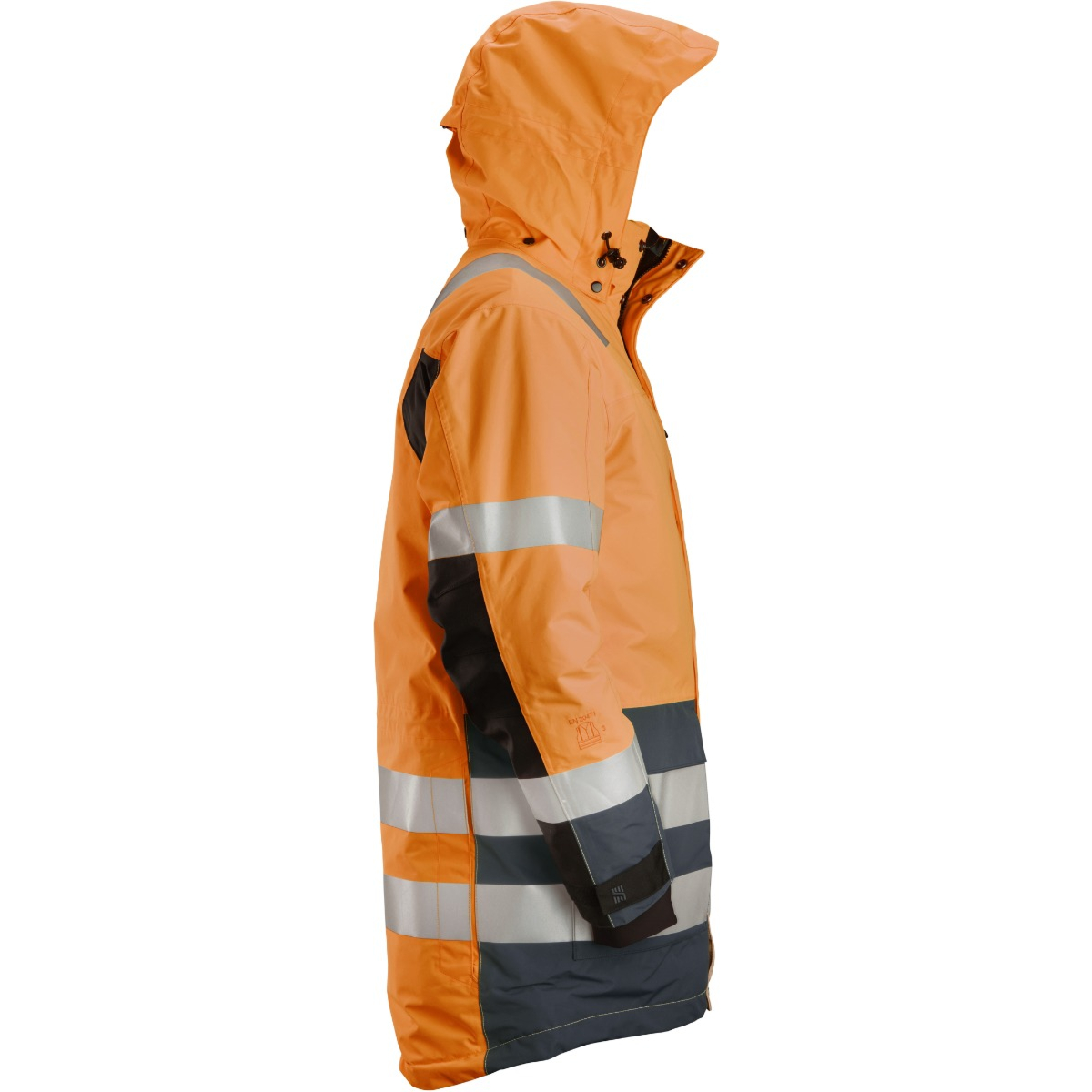 High-Vis vinterparka, klasse 3