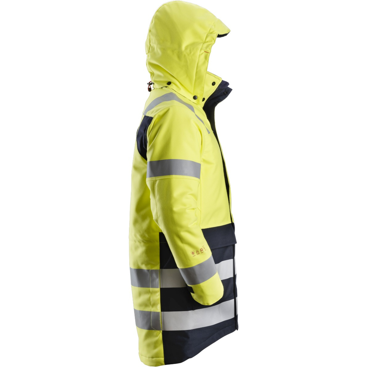 Flammehæmmende High-Vis vinterparka, klasse 3