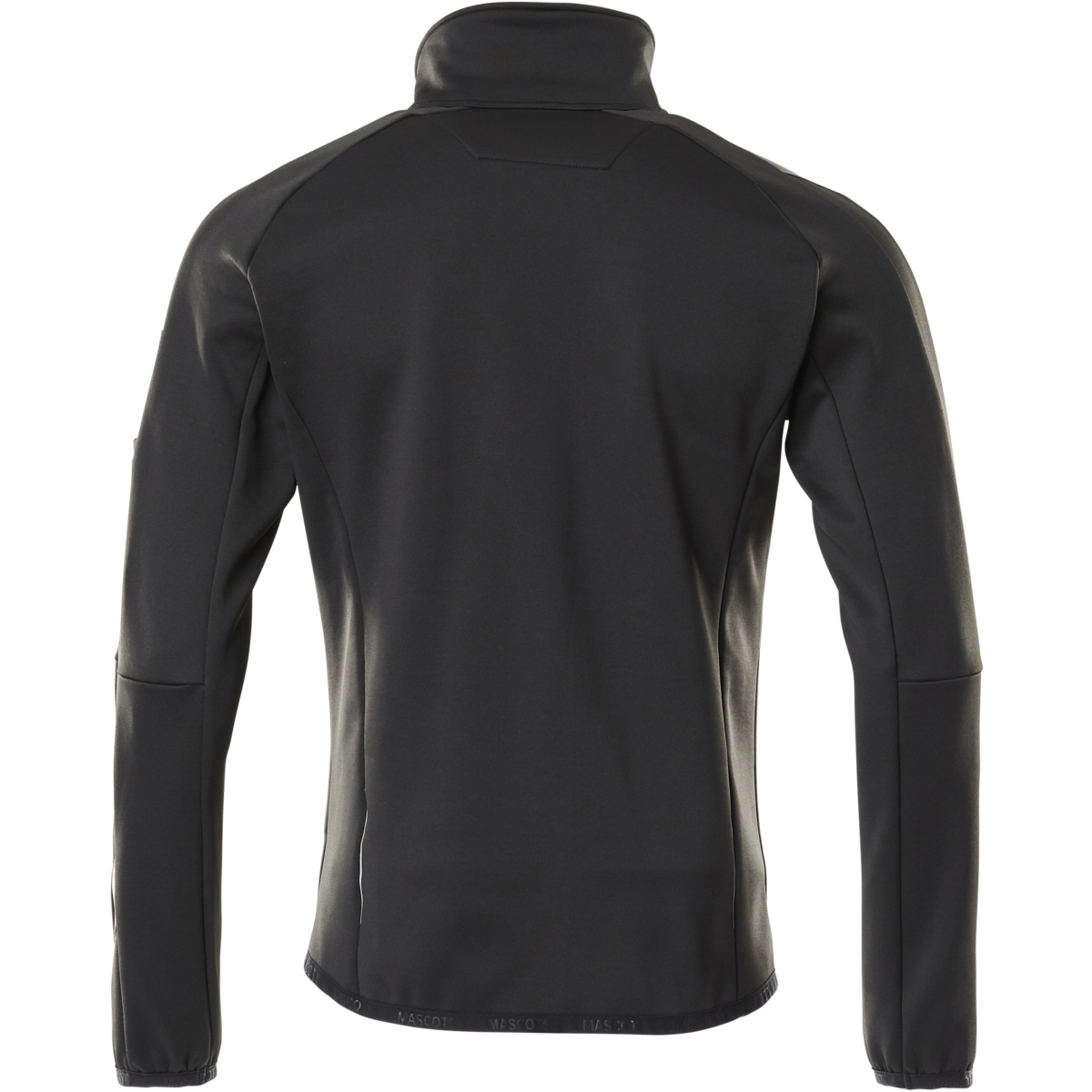 Fleecetrøje med lynlås