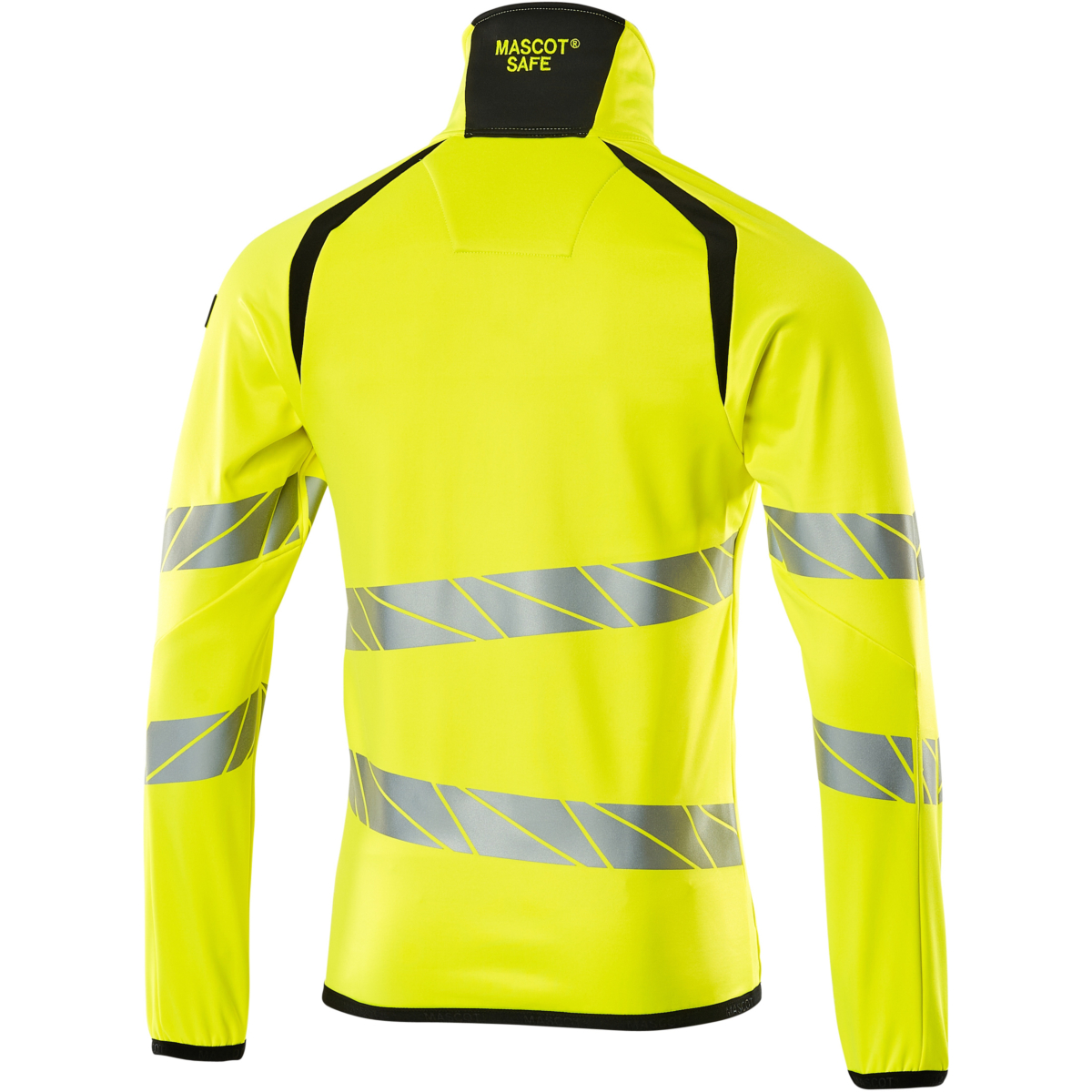 Fleecetrøje med lynlås