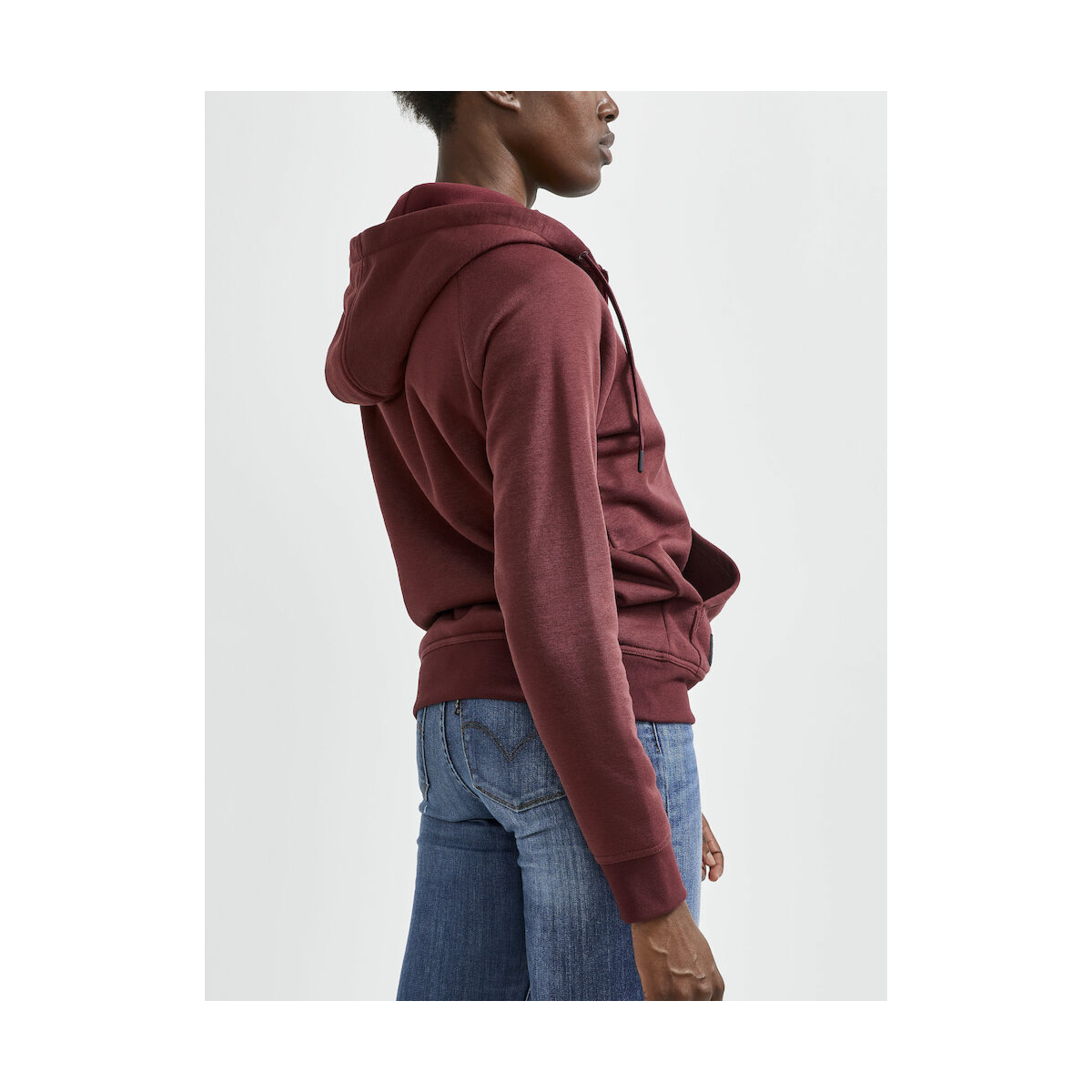 CORE Craft hætte med lynlås W