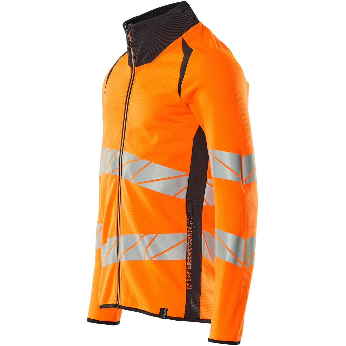 Sweatshirt med lynlås