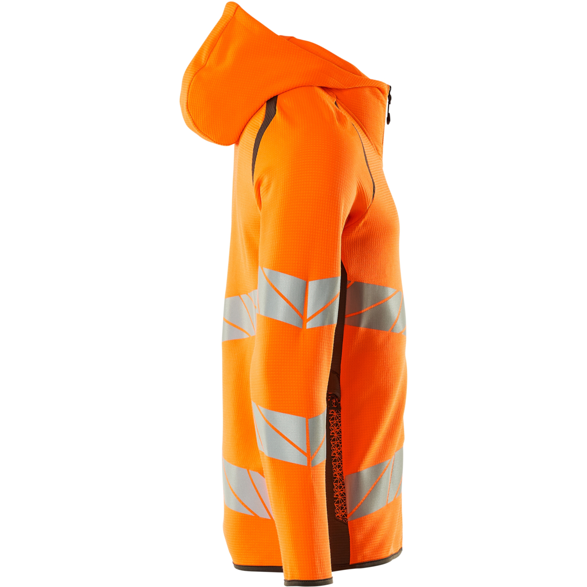 Hættetrøje med lynlås