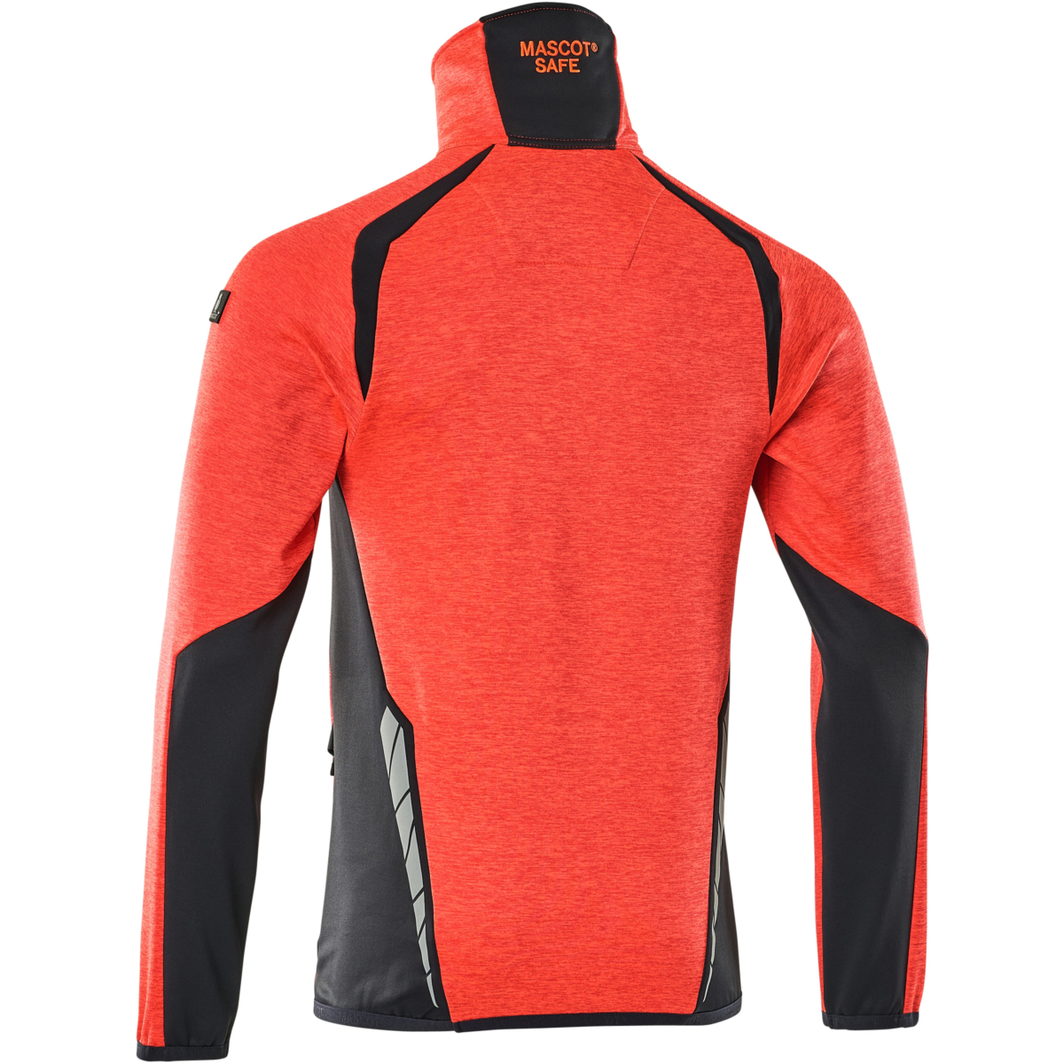 Fleecetrøje med halv lynlås