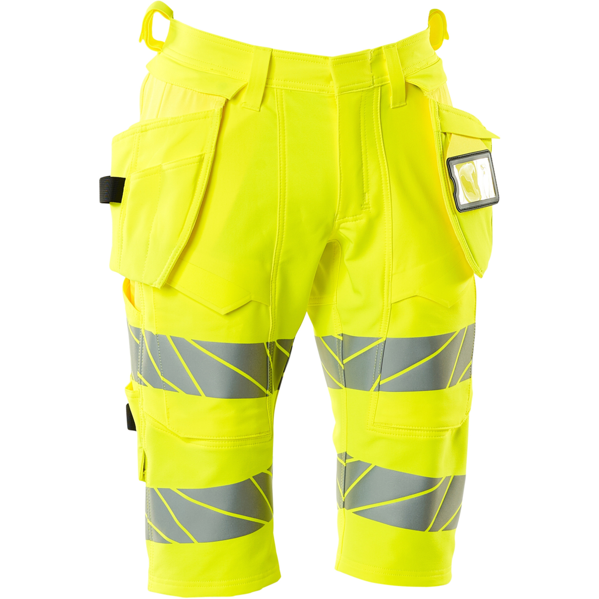 Shorts, lange, med hylsterlommer