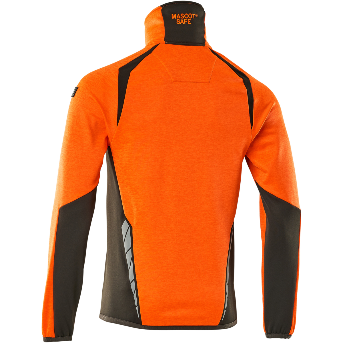 Fleecetrøje med lynlås