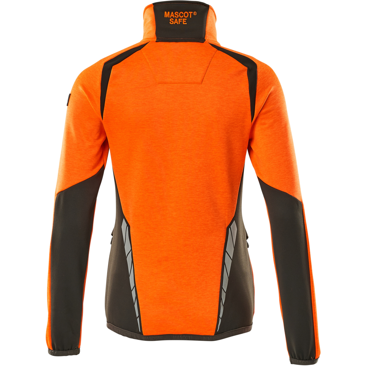 Fleecetrøje med lynlås