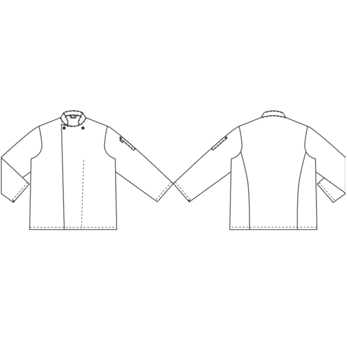 Unisex kokkejakke, Taste