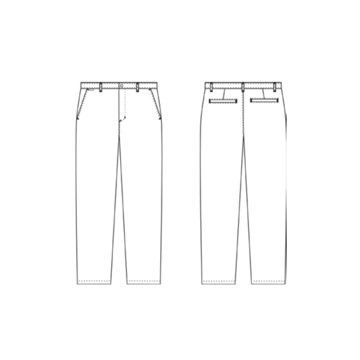 Chino med smalle ben, Garcon