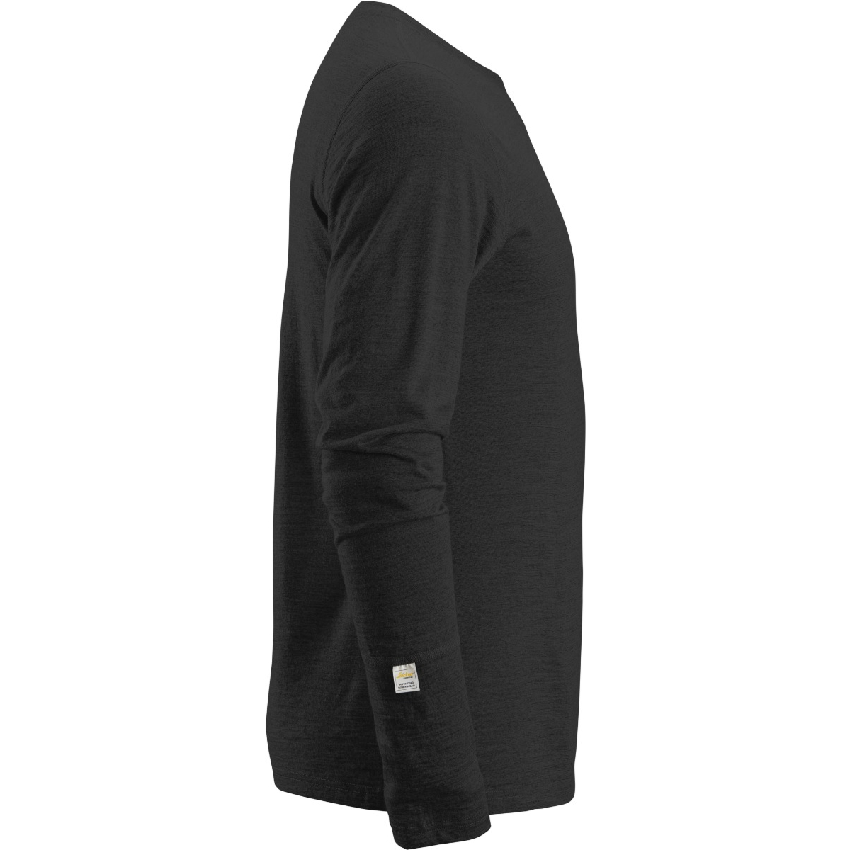 Langærmet uld T-shirt