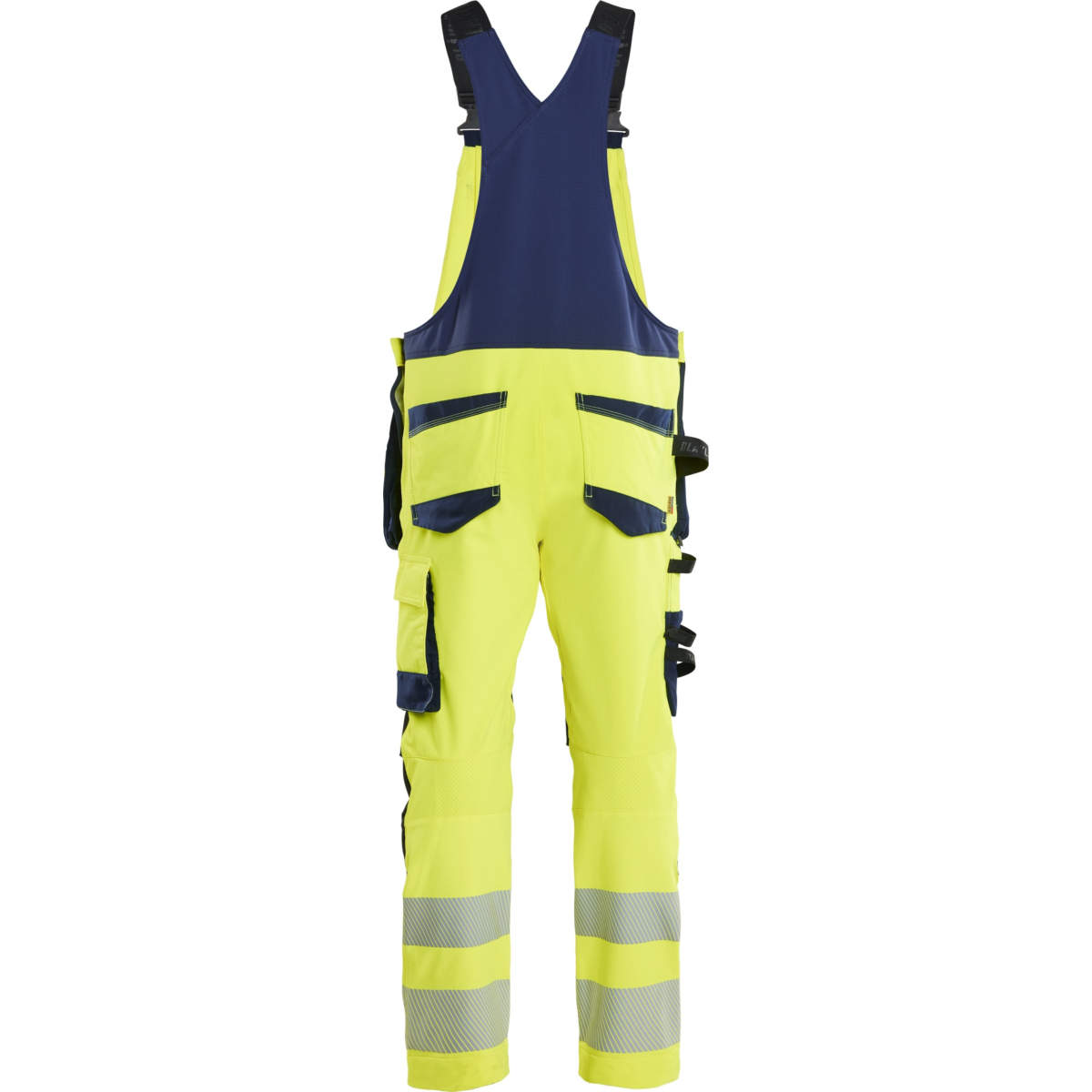 Hi-Vis bib overalls 4-vejs stretch