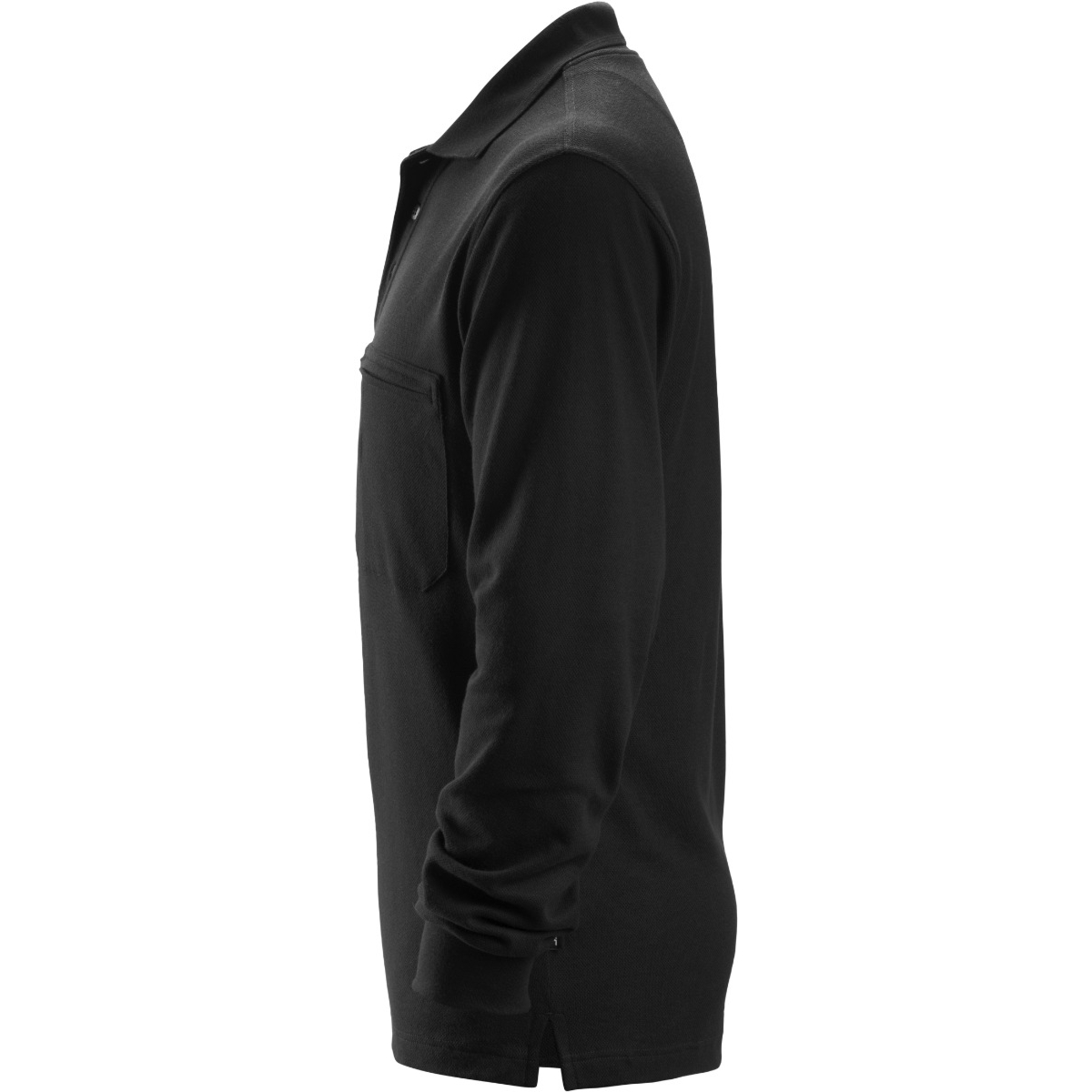 Flammehæmmende langærmet poloshirt