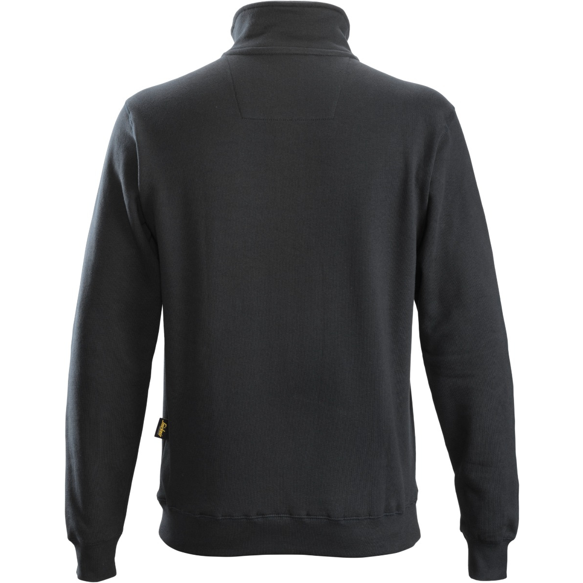 Sweatshirt med kort lynlås